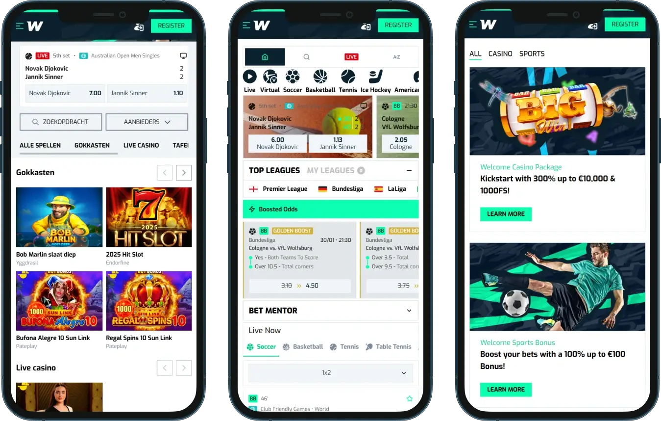Wallacebet Casino Mobiele App en Gebruik